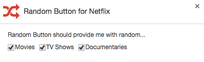 Illustration for article titled How to Add a Button to Netflix That Serves Up Random Videos